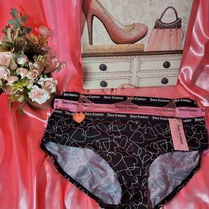 1585  JUICY COUTURE Cute & Curve Panties l Set 3 pcs Size 1X NWT